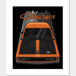 Chrysler VH Valiant Charger RT - Orange Posters and Art